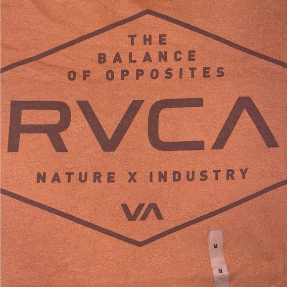 RVCA Pure T-Shirt. M - Picture 3 of 8